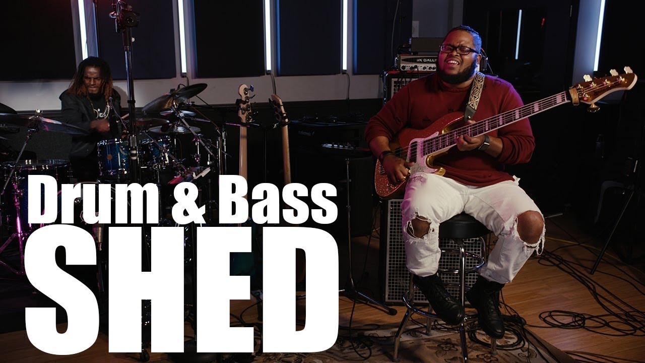 Crazy Drum & Bass Shed "Kaybass" Diggs and Fred Boswell Jr
